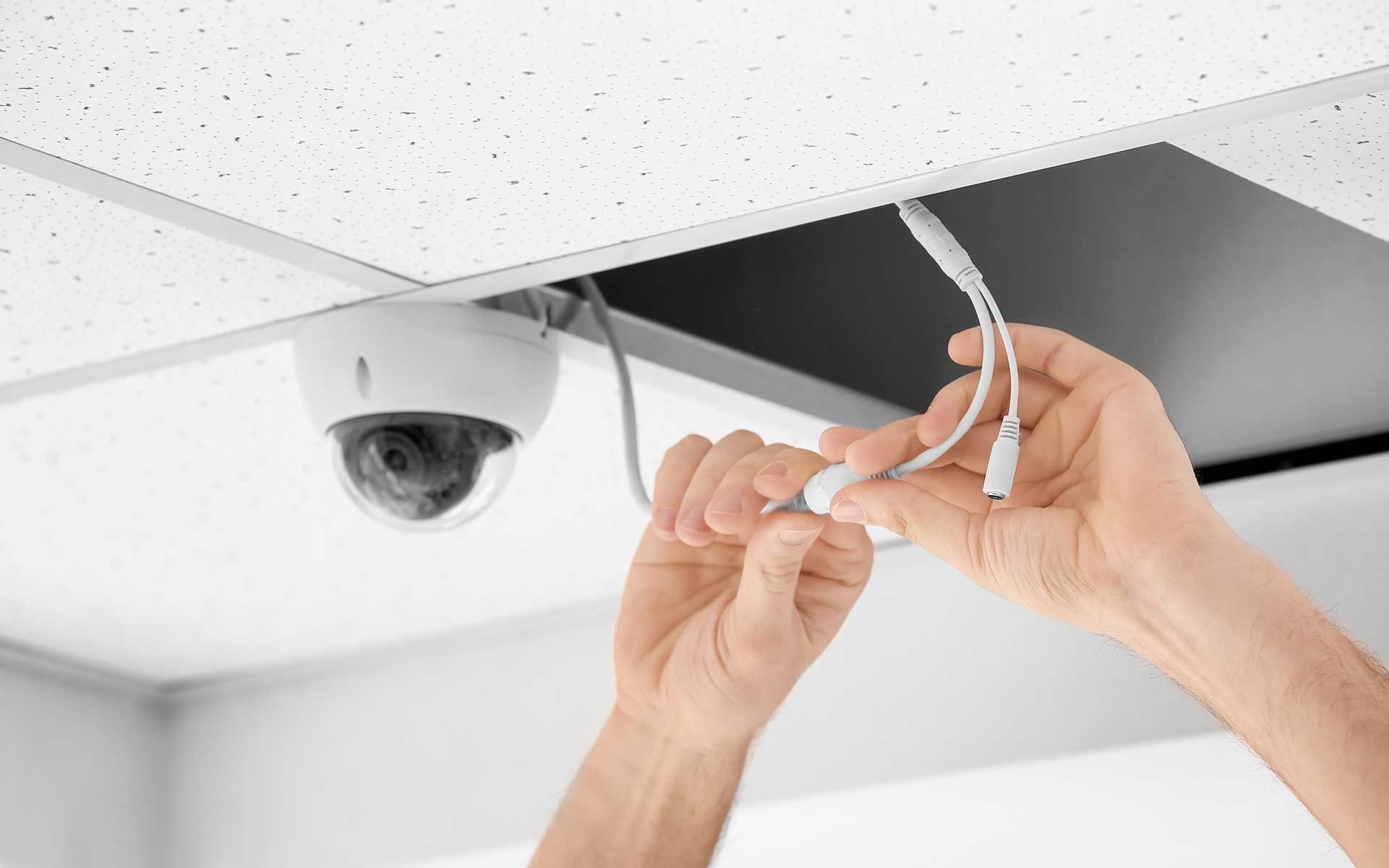 A2B Electrical's electricians can wire up CCTV cameras for properties in Epping Forest and the local area. 